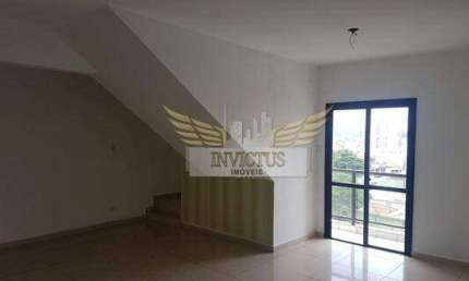 Cobertura com 3 Quartos para Comprar no Condomínio Esmeralda, 180m² - Vila Bocaina, Mauá/SP.
