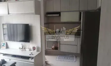 Apartamento com 2 Quartos no Condomínio Fatto para Comprar, 52m² - Vila Alzira, Santo André/SP.