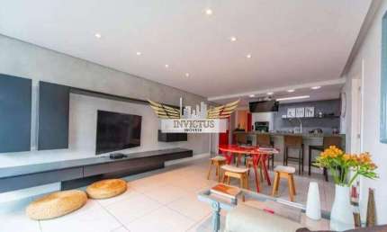 Apartamento Mobiliado com 2 Quartos no Residencial El-Khay para Comprar, 96m² - Campestre, Santo André/SP.