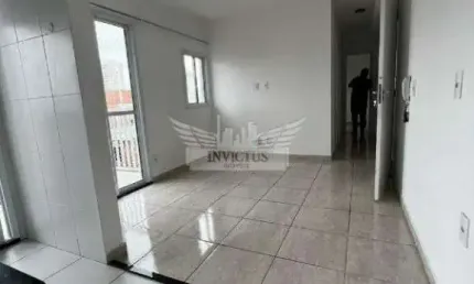 Apartamento com Renda, e 2 Quartos no Edifício New Campestre para Comprar, 42m² - Bairro Santa Maria, Santo André/SP