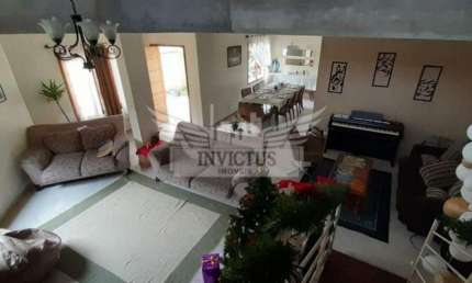 Sobrado com Pé Direito Duplo à Venda, 273m² - Vila Guiomar, Santo André/SP