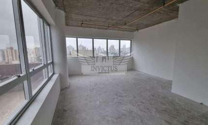 Sala Comercial no Edifício Style para Comprar, 37m² - Centro de Santo André/SP.