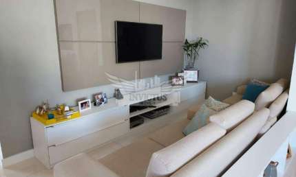 Apartamento com 3 Quartos para Comprar, 118m² - Vila Valparaíso, Santo André/SP.
