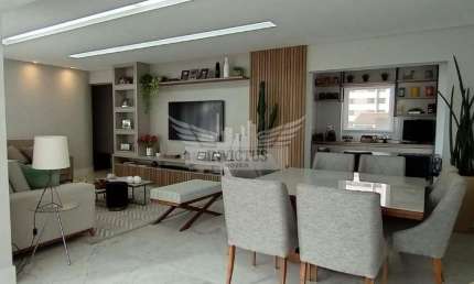 Apartamento de Alto Padrão com 4 Suítes para Comprar, 205m² - Vila Gilda, Santo André/SP.