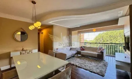 Apartamento 3 quartos no condomínio celebration para comprar, 89m² - jardim, santo andré/sp.