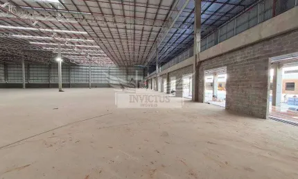 Galpão industrial para locação, 9.616m² - parque são vicente - mauá/sp