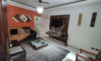 Sobrado com 3 Quartos para Comprar, 245m² - Vila Curuça, Santo André/SP.
