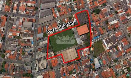 Área Comercial e Residencial à Venda, 13.667m² - Vila Homero Thon - Santo André/SP