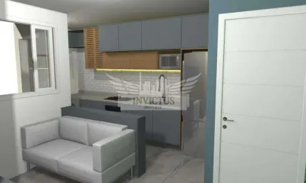 Apartamento com 2 Dormitórios para Comprar, 41m² - Vila Homero Thon - Santo André/SP