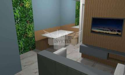 Apartamento com 2 Quartos para Comprar, 41m² - Vila Homero Thon, Santo André/SP.