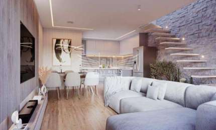 Sobrado em Condomínio com 3 Quartos para Comprar, 130m² - Vila Alzira, Santo André/SP.