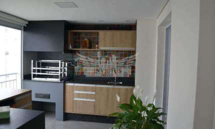 Apartamento com 3 Suítes no Condomínio Premier Espaço Cerâmica para Alugar, 198m² - Bairro Santo Antônio, São Caetano do Sul/SP.
