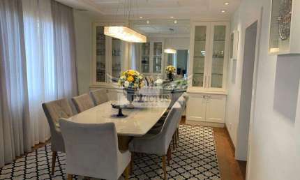 Altíssimo Padrão Montado e Decorado com 4 Suítes para Locação 340m² - Bairro Jardim, Santo André/SP.