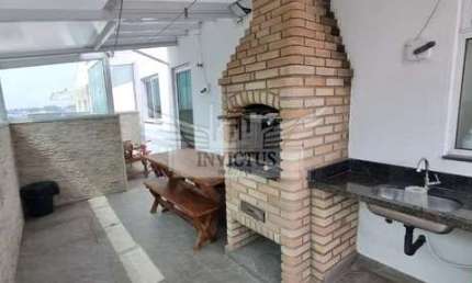 Apartamento Duplex Mobiliado com 3 Quartos para Comprar no Residencial Rafaela, 166m² - Parque das Nações, Santo André/SP.