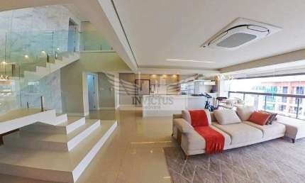 Apartamento Duplex com 4 Suítes no Edifício Oca para Comprar, 351m² - Bairro Jardim, Santo André/SP.