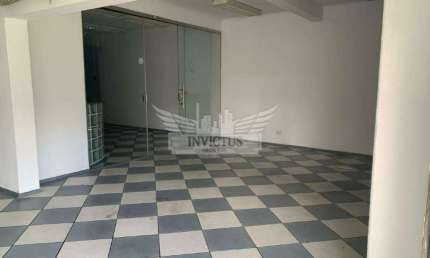 Salão Comercial para Locação, 95m² - Vila Bastos, Santo André/SP.