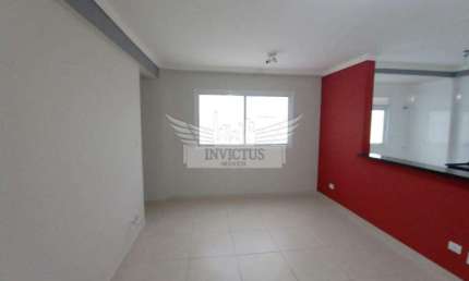 Apartamento com 2 Quartos para Comprar, 57m² - Vila Valparaiso em Santo André/SP.