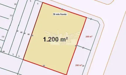 Ótimo Terreno Residencial/Comercial com Localização Privilegiada à Venda, 1.200m² - Paraíso, Santo André/SP.