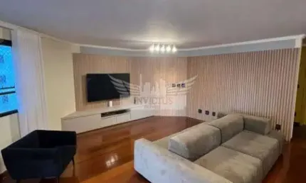 Lindo apartamento com 4 dormitórios à venda, 200m² - vila assunção, santo andré/sp.