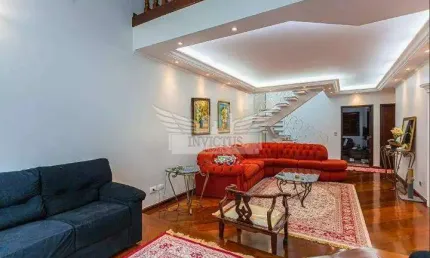 Lindo Sobrado com 3 Suítes à Venda, 310m² - Casa Branca, Santo André/SP.