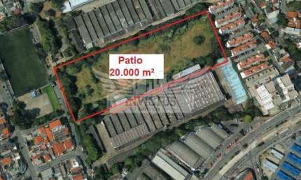 Terreno Comercial/Industrial para Locação, 20.000m² - Piraporinha, Diadema/SP.