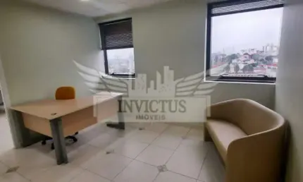 Sala Comercial no Centro Empresarial Pereira Barreto para Alugar, 72m² - Bairro Paraíso em Santo André/SP.