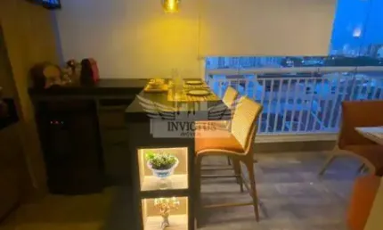 Apartamento com 3 Quartos para Comprar, 94m² - Vila Valparaíso, Santo André/SP.