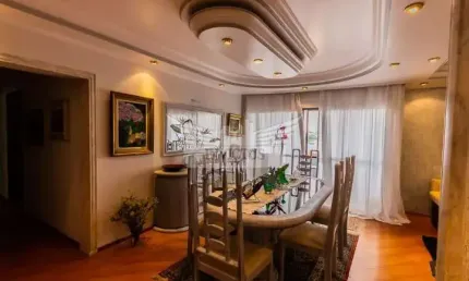 Apartamento com 3 Quartos para Comprar, 120m² - Vila Valparaíso, Santo André/SP.