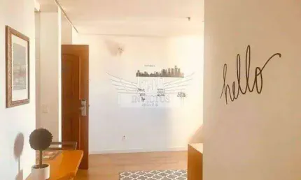 Flat com 1 quarto para comprar, 44m² - centro, santo andré/sp.
