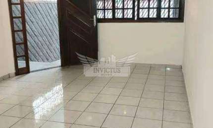 Sobrado com 3 Dormitórios para Comprar, 169m² - Vila Valparaíso, Santo André/SP.