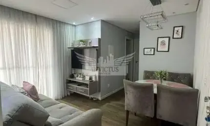 Apartamento com 2 Dormitórios à Venda, 52m² - Vila Alzira, Santo André/SP.
