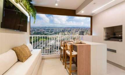 Apartamento em Obras com 2 Dormitórios no Edfício Vision à Venda, 56m² - Campestre, Santo André/SP.