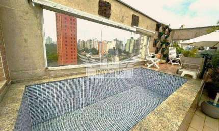 Cobertura com 4 Suítes no Condomínio Modigliani para Alugar, 250m² - Bairro Jardim, Santo André/SP.
