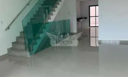 Lindo Sobrado Novo com 3 Suítes à Venda, 200m² - Parque Das Nações, Santo André/SP.