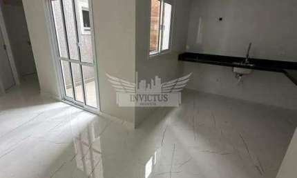 Apartamento Novo sem Condomínio com 2 Dormitórios à Venda, 58m² - Vila Linda, Santo André/SP.