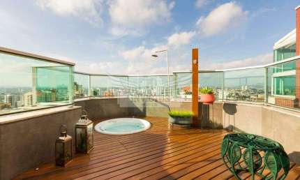 Cobertura com 3 Suítes no Edifício Ilha de Santorini para Augar, 200m² - Jardim, Santo André/SP.