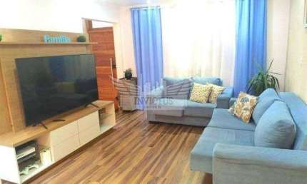 Sobrado com 3 Dormitórios à Venda, 189m² - Jardim Las Vegas, Santo André/SP.