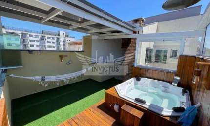 Cobertura sem Condomínio com 2 Dormitórios e Jacuzzi para Comprar, 86m² - Santa Maria, Santo André/SP.