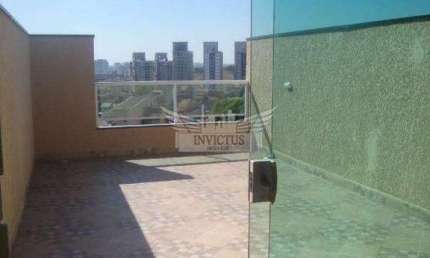 Cobertura sem Condomínio com 2 Quartos para alugar, 62m² - Vila Tibiriçá, Santo André/SP.