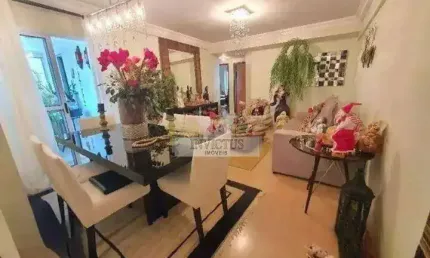 Apartamento com 3 Quartos para Comprar no Condomínio Meridian, 105m² - Vila Valparaíso, Santo André/SP.