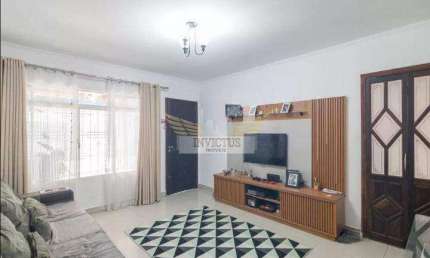 Sobrado com 3 Quartos para Comprar, 111m² - Vila Scarpelli, Santo André/SP.