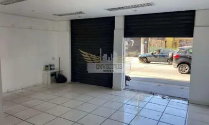 Salão Comercial para Alugar, 57m² - Vila Alzira, Santo André/SP.
