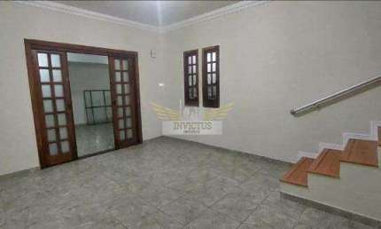 Sobrado com 4 Quartos para Alugar, 217m² - Silveira em Santo André/SP.