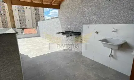 Cobertura sem Condomínio com 2 Quartos para Comprar, 94m² - Vila Camilópolis, Santo André/SP.