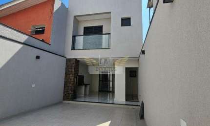Sobrado com 3 Suítes para Comprar, 230m² - Bairro Assunção, São Bernardo do Campo/SP.