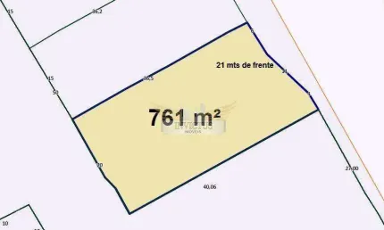 Terreno comercial/residencial para comprar, 761m² - bairro jardim, santo andré/sp.