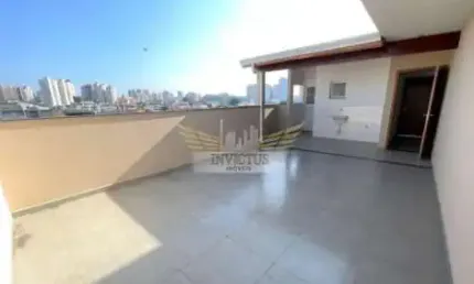 Cobertura sem condomínio com 2 quartos para comprar, 104m² - jardim ocara, santo andré/sp.