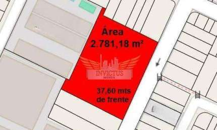Terreno Plano para Comprar, 2.781m² - Bairro Paulicéia, São Bernardo do Campo/SP.