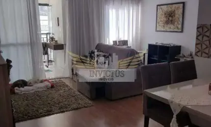 Apartamento com quartos no condomínio cidade viva para comprar, 70m² - bairro jardim, santo andré/sp.