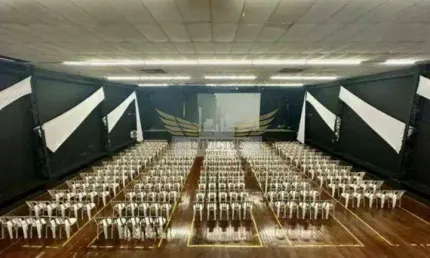 Galpão Comercial para Alugar, 1.556m² - Campestre em Santo Andre/SP.